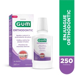 Enjuague Ortodoncia Menta Suave x 250 ml Gum