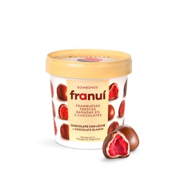 Bombón de Frambuesa Franui Leche  x 150Grs