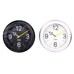 Reloj Suka 25cm Vintage Blanco/negro x 1 u