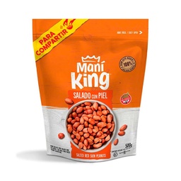 Mani Salado con Piel Mani King 500 gr