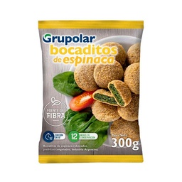 Bocaditos de Espinaca Grupolar 300 gr