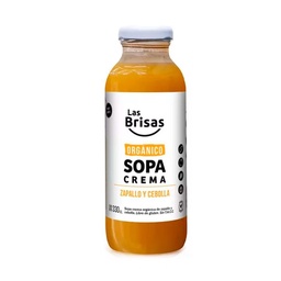 Sopa Orgánica Las Brisas  Zapallo y Cebolla x 330cc