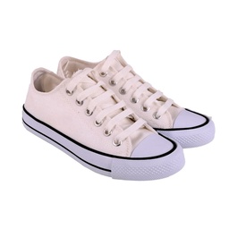 Zapatilla Mujer Lona Baja 35/40 Blanco  Oi24 u