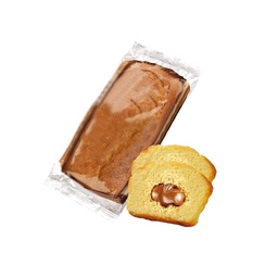 Budín Relleno con Dulce de Leche