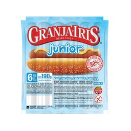 Salchichas Granja Iris Junior Viena x 6 190gr