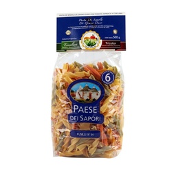 Fideos Guiseros Paese Fusilli Nº 34 Tricolor