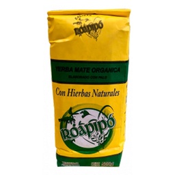 Yerba Mate Organica con Hierbas Roapipo 500 gr