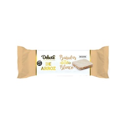 Galleta de Arroz Bañada Chocolate Blanco Deluxe 108 gr