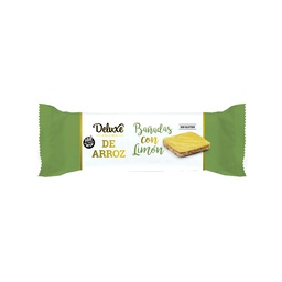 Galleta de Arroz Bañada Deluxe Limon X108gr