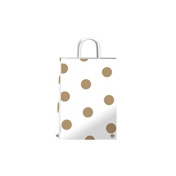 Bolsa Lun 14X08x20 Kb Golden Dots S/m