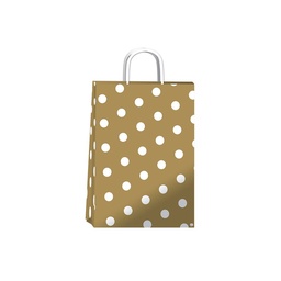 Bolsa Lun White Dots 30X12x41 S/m