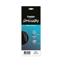 Precinto Negro 3,6 x 150 mm Candela