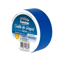 Cinta de Papel Azul Candela 24 mm x 40 Candela