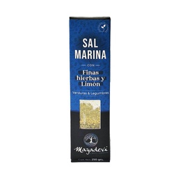 Sal Marina con Finas Hierbas y Limón Mayadevi 250 gr