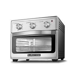 Horno Freidor Eurocook Silver/black Ec-fo16 15