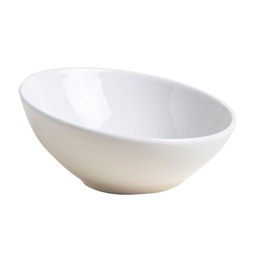 Bowl Ceramica Blanca Diagonal22x10,5mika