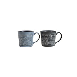 Mug Katmandu Recto Mishka Gris & Azul 443 ml