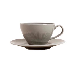 Set de Taza y Plato Neo Silk Gray 90 ml