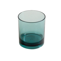 Vaso Bajo de Acrilico Petroleo 380 ml Taipei