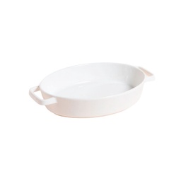 Fuente para Horno Oval de Porcelana 23X17x5 cm