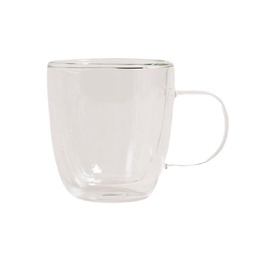 Mug Doble Vidrio 310 ml