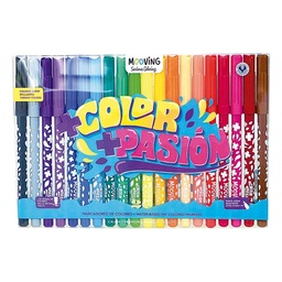 Marcadores de Colores x 20 un Mooving