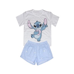 Set Pijama Mujer Stitch con Short T 38-44 Disn