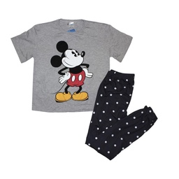 Set Pijama Mujer Mickey con Pantalon T 38-44 D