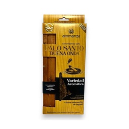 Pack Sahumerio Palo Santo  Porta x8 Aromanza