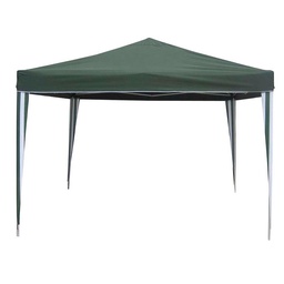 Gazebo Plegable Verde/blanco 3X3mts Outzen