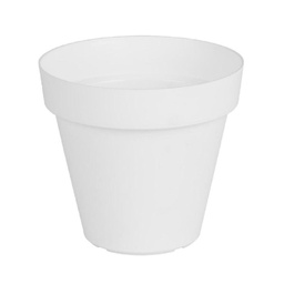 Maceta Outzen Plast Capri Blanco 20 cm