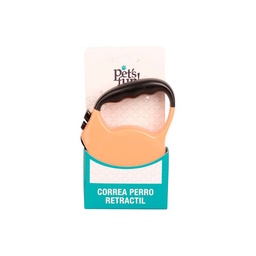 Correa Retractil Mascotas Coral Pets Fun