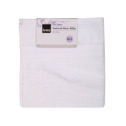 Toalla Mano 50X70cm 400Gsm Blanco-s/m