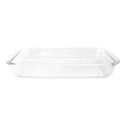 Fuente Refractaria Rectangular 1.5l - Vidrio Borosilicato