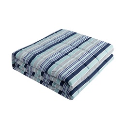 Acolchado Est 1 y 1/2 Plaza Mf 180Gsm Rayas