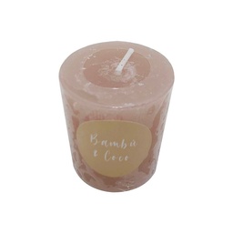 Vela Votiva Aroma Beige Krea