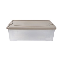 Caja Plastica 30 l Plomo 1 u Krea