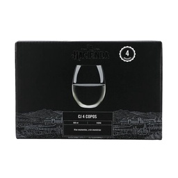 Set 4 Vasos 500 ml La Hacienda