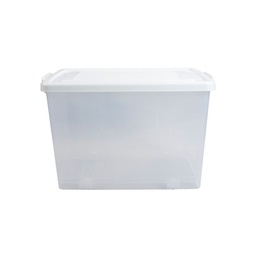 Caja Organizadora Ruedas 100 l Blanca 1 u Krea