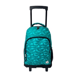 Mochila Escolar Ruedas Tiburon Club Maxx