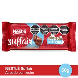 Suflair® Chocolate Aireado con Leche x 50gr