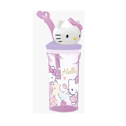 Vaso Figura 3D Hello Kitty Stor 360 ml x 1 u Wabro