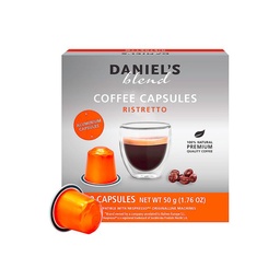 Cápsulas de Café Ristretto Daniels Blend