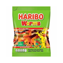 Gomitas Haribo Worms 160 gr