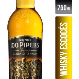 Whisky 100 Pipers 750 ml