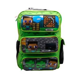 Mochila Minecraft Espalda Cresko