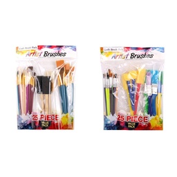Set de Pinceles 25 Piezas x 1 un Ubl