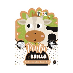 Libro Farm Pinta y Brilla Vertice