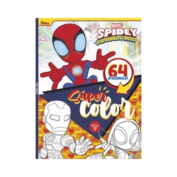 Libro Spidey-mega Colores Vertice