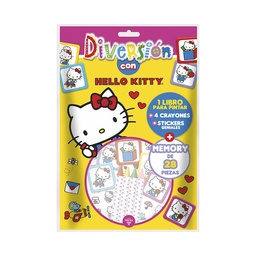 Libro Colleción Diversion con Hello Kitty Vertice